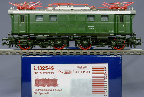 Liliput 132549 H0 E-LOK E 44 505 der DB. Epoche III. AC + System(Märklin) Mit Decoder.