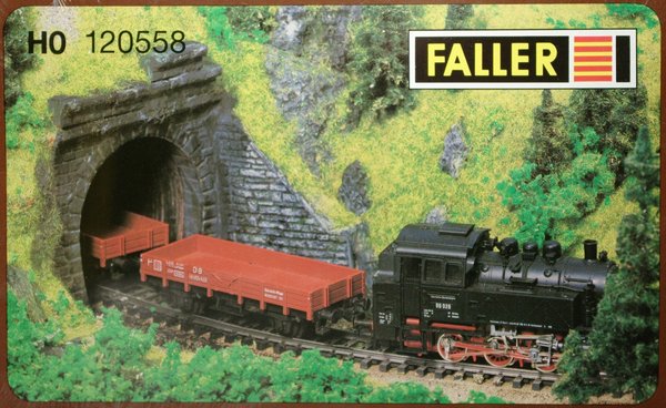 Faller 120558 H0 Tunnelportal für Dampfbetrieb1-gleisig