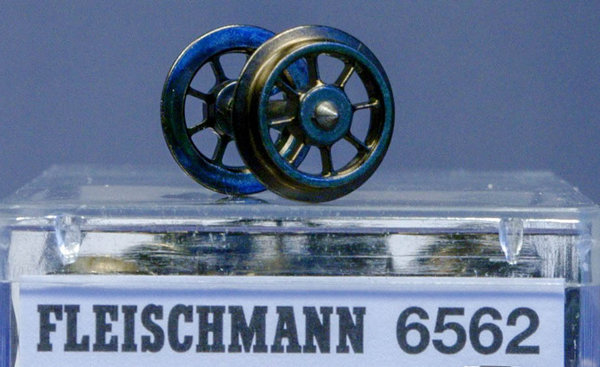 Fleischmann 6562 H0 Speichen-Tauschradsatz für Wechselstrom.(Märklin)