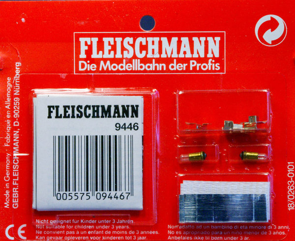 Fleischmann 9446 N Innenbeleuchtung für den Dieseltriebzug "Pendolino"