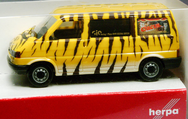 Herpa 048170 H0 VW T4 Bus "Circus Journal"
