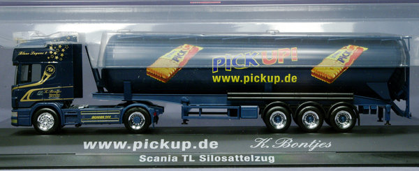 Herpa 120661 H0 Scania TL Silo-Sattelzug "Bontjes / Pick Up"