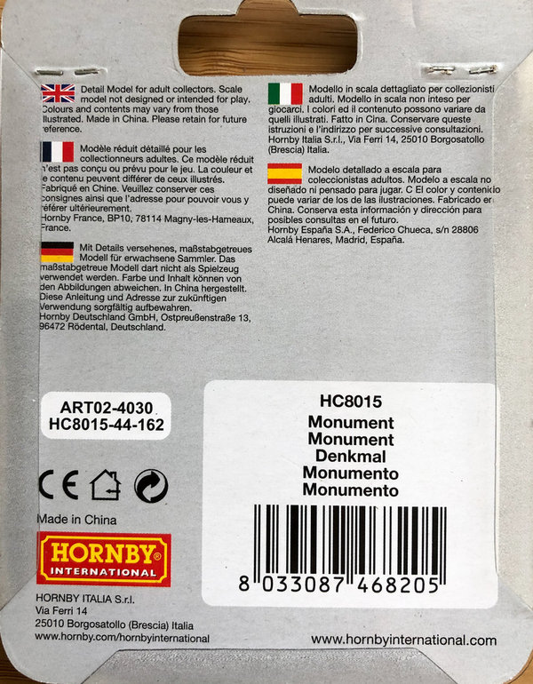 Hornby HC 8015 H0 - Bildstock (4 Stück)