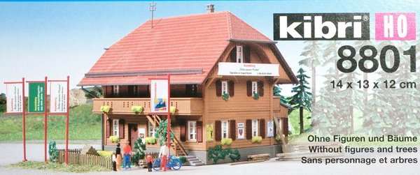 Kibri 8801 H0 - Heimatstube mit Kräutergarten. Bausatz in 1/87.