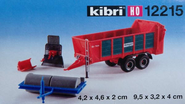 Kibri 12215 H0 Landwirtschaftliches Zubehör. Bausatz in 1/87.