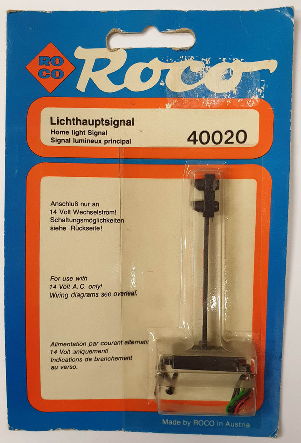 Roco H0 40020 Zweibegriffiges Lichthauptsignal