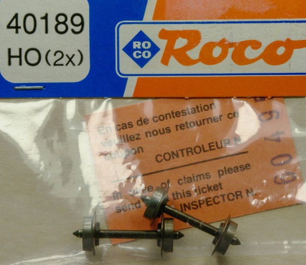 Roco 40189 H0 DC-NEM-Normradsatz 2 Stück/Packung.