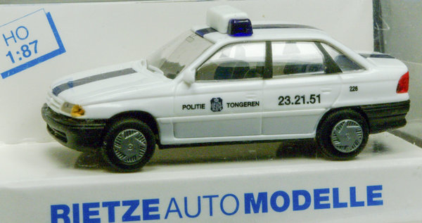 Rietze 50511 H0 Opel Astra Politie Tongeren