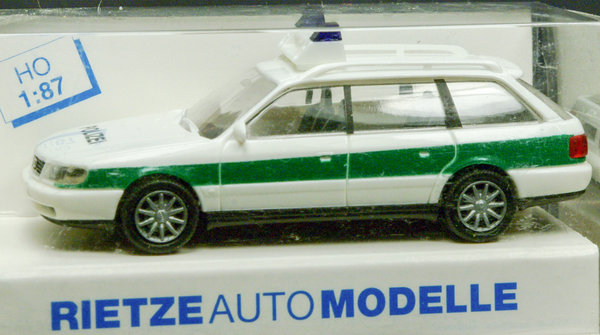 Rietze 50670 H0 AUDI A6 Avant "Polizei"