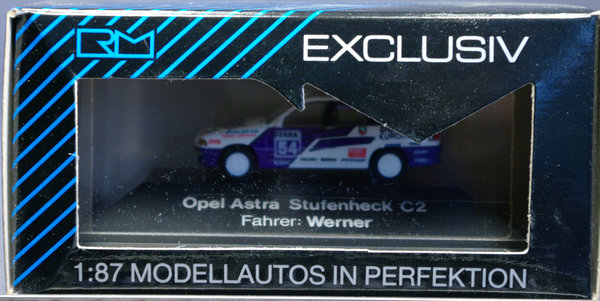 Rietze 90106 H0 Opel Astra Stufenheck "Dürkop" Nr. 54 Werner