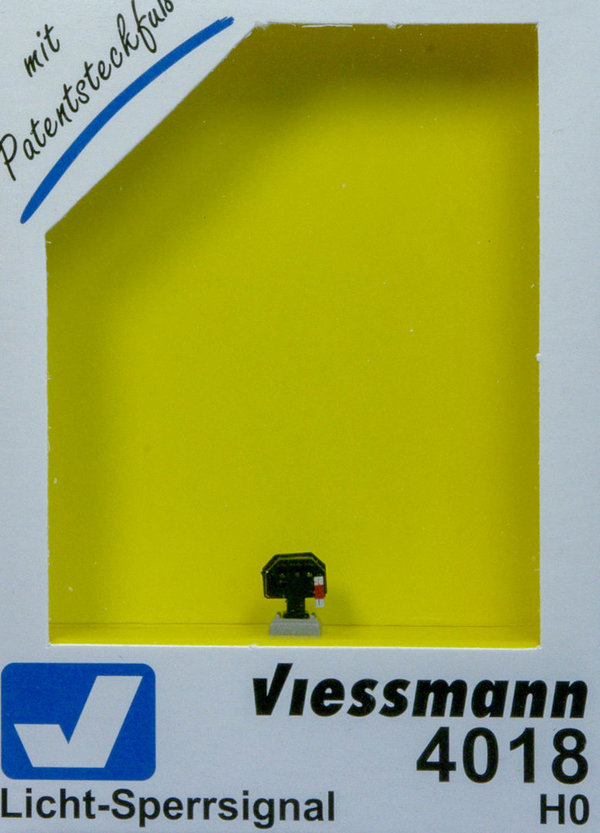 Viessmann 4018 H0 Licht-Sperrsignal, nieder.