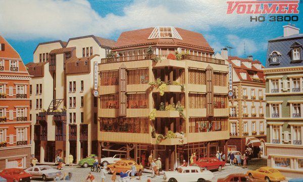 Vollmer 3800 H0 City-Eckhaus