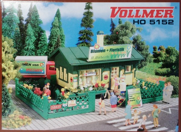 Vollmer 5152 HO Blumen-Kiosk