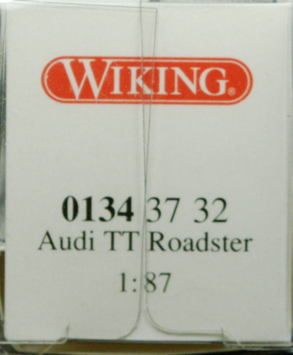 Wiking 013437 H0 Audi TT Roadster - arubablau