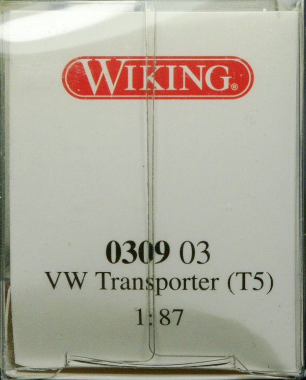 Wiking 030903 H0 VW T5 Transporter Modell Hobby Spiel 2008