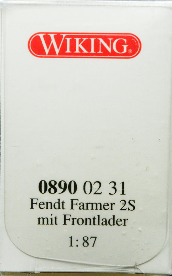 Wiking 089002 H0 Fendt Farmer 2S mit Frontlader