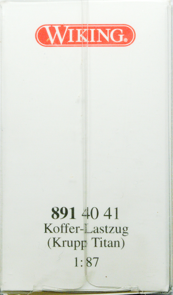 Wiking 089140 H0 Koffer-Lastzug Krupp Titan Stiebel-Eltron