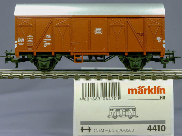 Märklin 4410 H0 Gedeckter Güterwagen Gs 210 der DB.