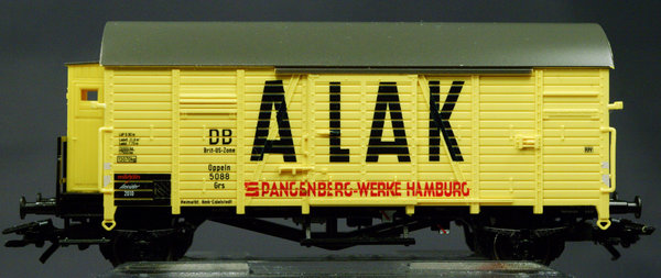 Märklin 48160 H0 Gedeckter Güterwagen mit Bremserhaus Grs. Insider Jahreswagen 2010. Epoche III.
