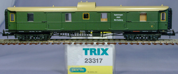 Trix 23317 H0 Schnellzug-Gepäckwg.der K.W.St.E.