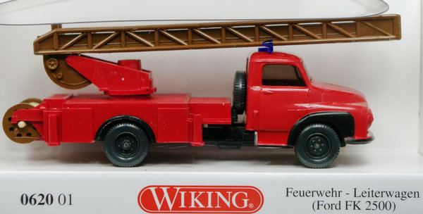 Wiking 062001 H0 Feuerwehr - Leiterwagen (Ford FK 2500)