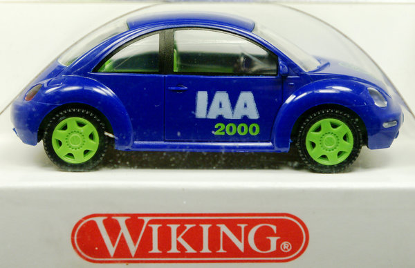 Wiking 03506 H0 VW-New-Beetle-blau-gruen-IAA-2000