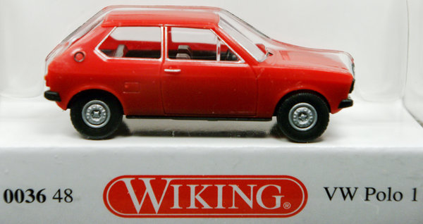 Wiking 003648 H0 VW Polo 1 - senegalrot