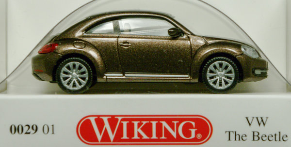 Wiking 002901 H0 VW The Beetle toffeebraun metallic