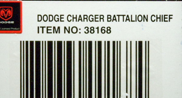 Busch 9838168 H0. Dodge Charger Battalion Chief