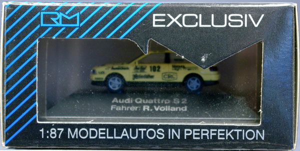 Rietze 30430 H0 Audi Quattro S 2 "R.Volland" Auto-Cross EM ´93