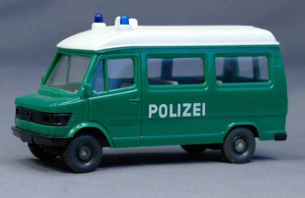 Wiking 108 H0 Mercedes Benz L 207 D Bus Polizei