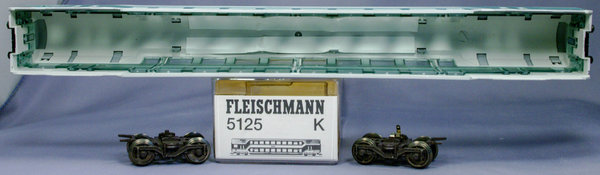Fleischmann 5125 H0 Doppelstockwagen-gehäuseoberteil 2. Klasse