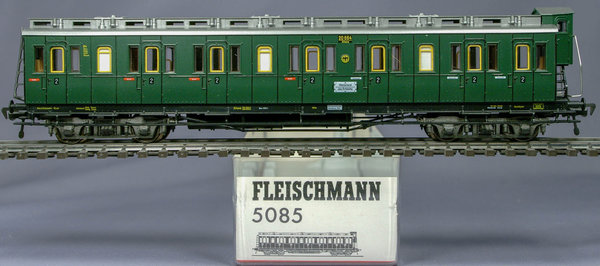 Fleischmann 5085 H0 Abteilwagen 2.Kl. der DRG in AC.