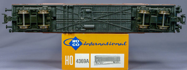 Roco 4369A H0 Güterwagen der Bauart GGths 43 der DB