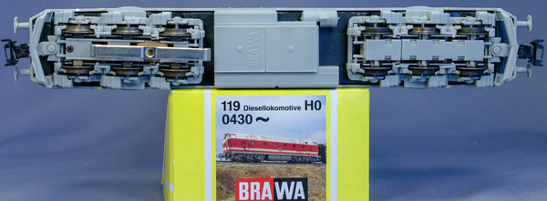 Brawa 0430 H0 Diesellok BR 119 der DR für AC-analog
