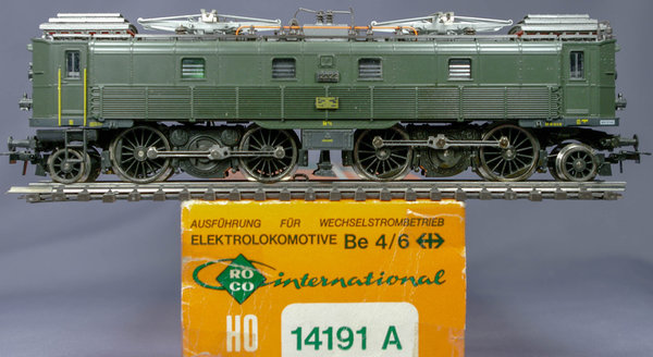 Roco 14191A H0 E-Lok Be 4/6 der SBB für AC-analog.