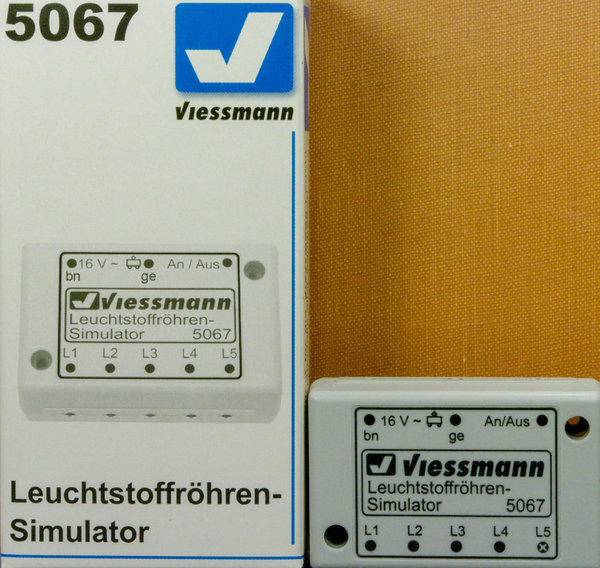 Viessmann 5067 H0/N Leuchtstoffröhren-Simulator