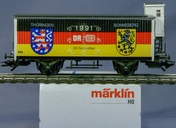 Märklin 31748 H0 G10 Sonderwagen Sonneberg Thüringen 28.September 1991