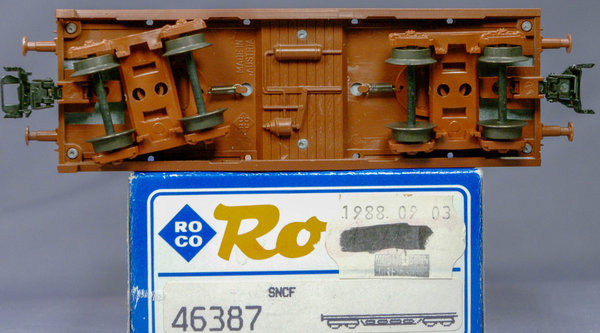 Roco 46387 H0 Flachwagen der SNCF.Mit AC-Radsätzen(Märklin)
