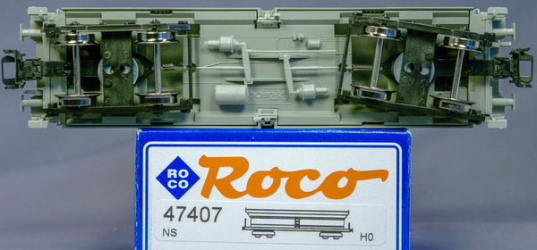 Roco 47407 H0 Selbstentladewagen Fals der NS. Mit AC-Radsätzen