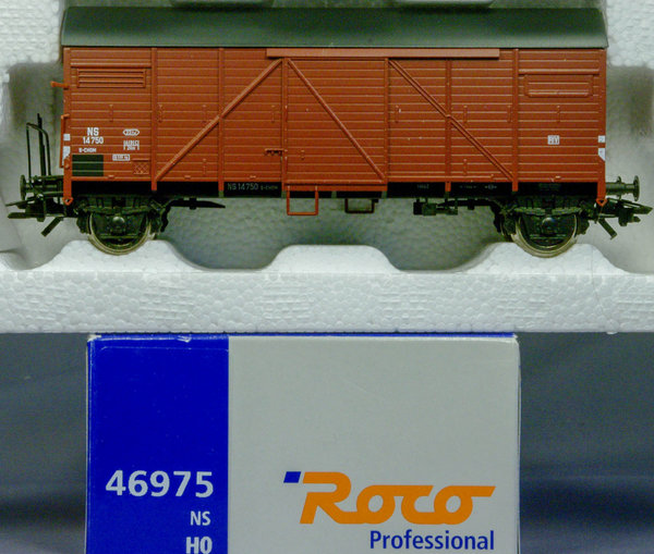 Roco 46975 H0 Gedeckter Güterwagen der NS. Mit AC-Radsätzen.(Märklin)