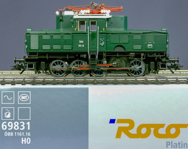 Roco 69831 H0 E-Lok Serie Rh 1161 der ÖBB. AC-digital mit Lastregelung.