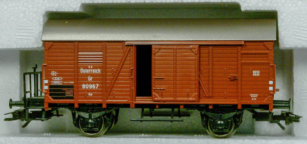 Märklin 28971 H0 Tenderlok "Glaskasterl" mit 2 Güterwagen der ÖBB. Delta-decoder AC.