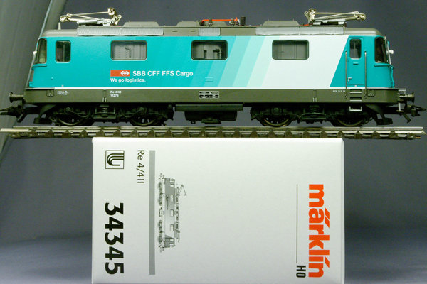Märklin 34345 H0 E-Lok Reihe Re 4/4 II der SBB . AC + Deltadecoder. Epoche V.