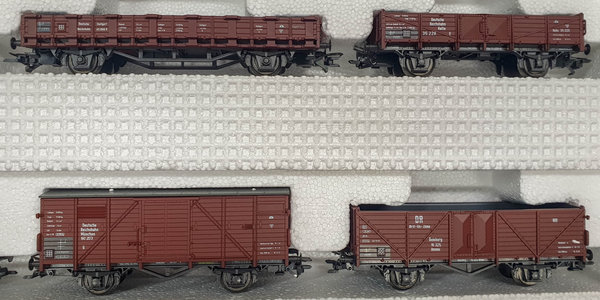 Roco 44003 H0 Güterwagen Set der DRG 8-teilig. AC - Radsätze (Märklin System)