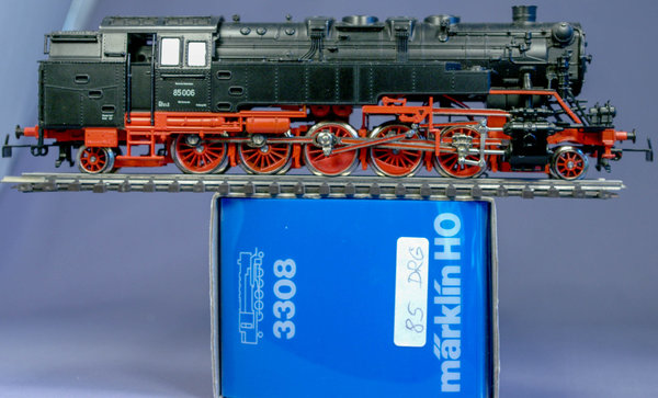 Märklin 3308 H0 Tenderlokomotive BR 85 der DRG. Epoche II. AC - analog(Märklin System)