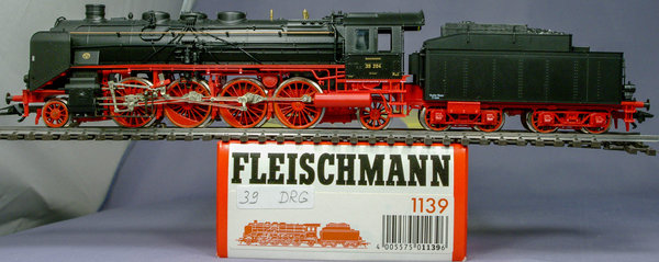 Fleischmann 1139 H0 Schlepptenderlok BR 39.0-2 der DRG. AC-analog(Märklin System)