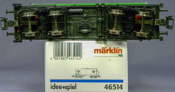 Märklin 46514 H0 Kesselwagen " BP " eingestellt bei der DB mit Bremserhaus. AC Modell. NEU mit OVP