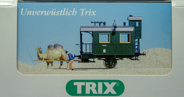 Trix 23306 H0 Kamel-Wagen. Wagen wurde von Trix gefertigt aus Anlass der Fusion mit märklin 1998.