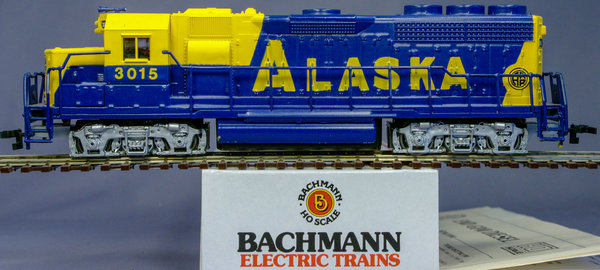 Bachmann ????? H0 Diesellok GP 40 der "ALASKA" Railroad. DC analog - Modell.